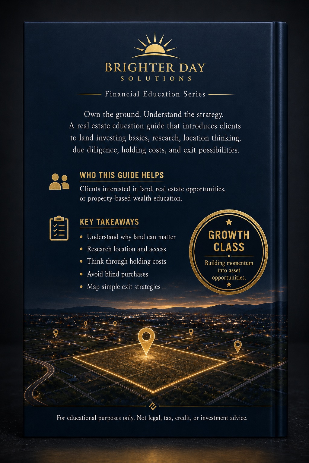 The Land Play — Back Cover
