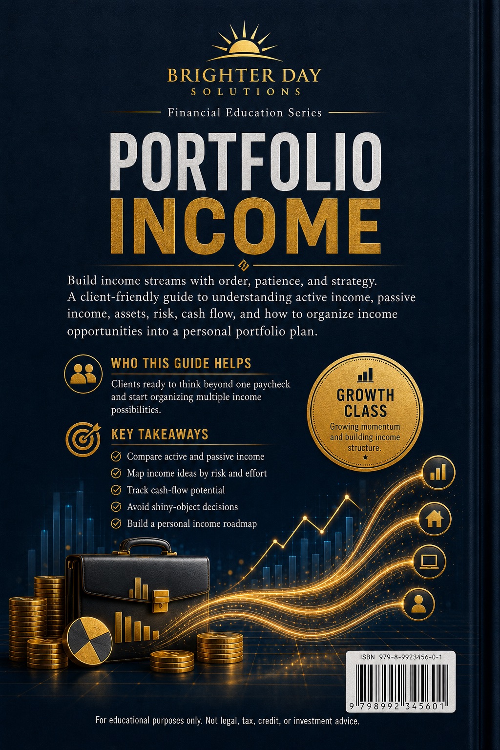 Portfolio Income From Zero — Back Cover